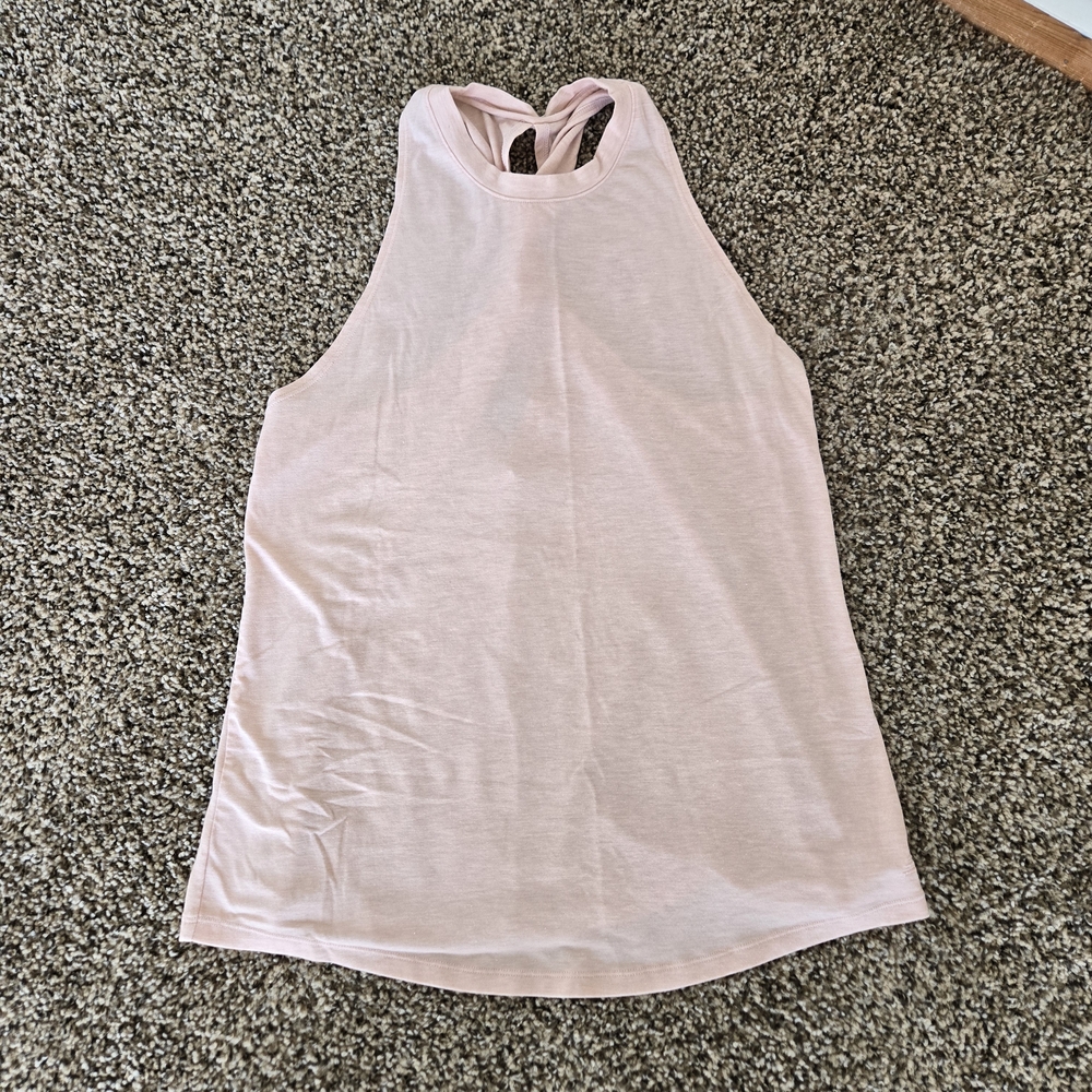 New Balance Light Pink Racerback Tank Top